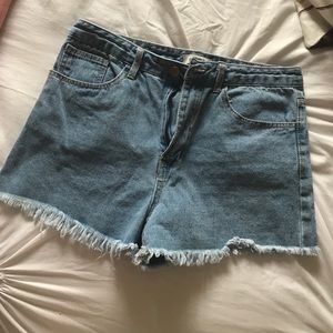 Forever 21 High Waisted Denim Shorts